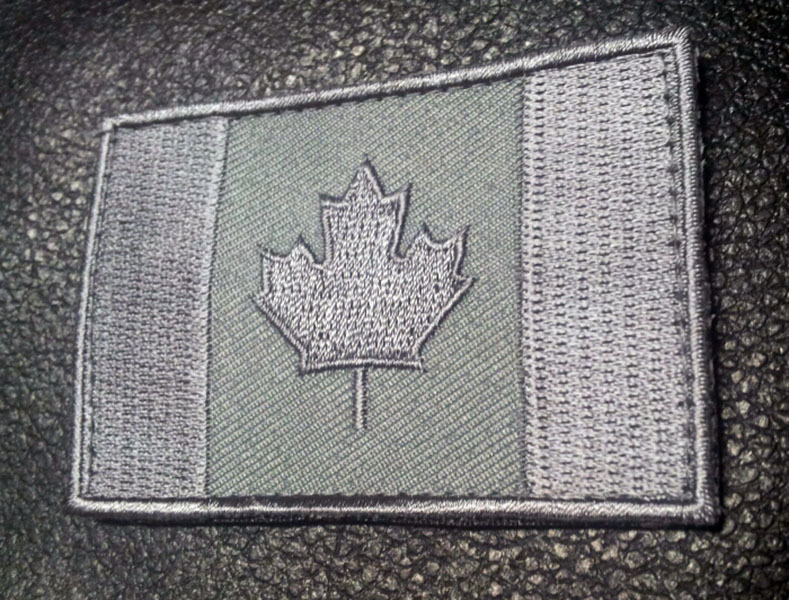 CANADA FLAG  ARMY MILITARY 3.0 INCH TACTICAL COMBAT HOOK LOOP CANADIAN PATCH