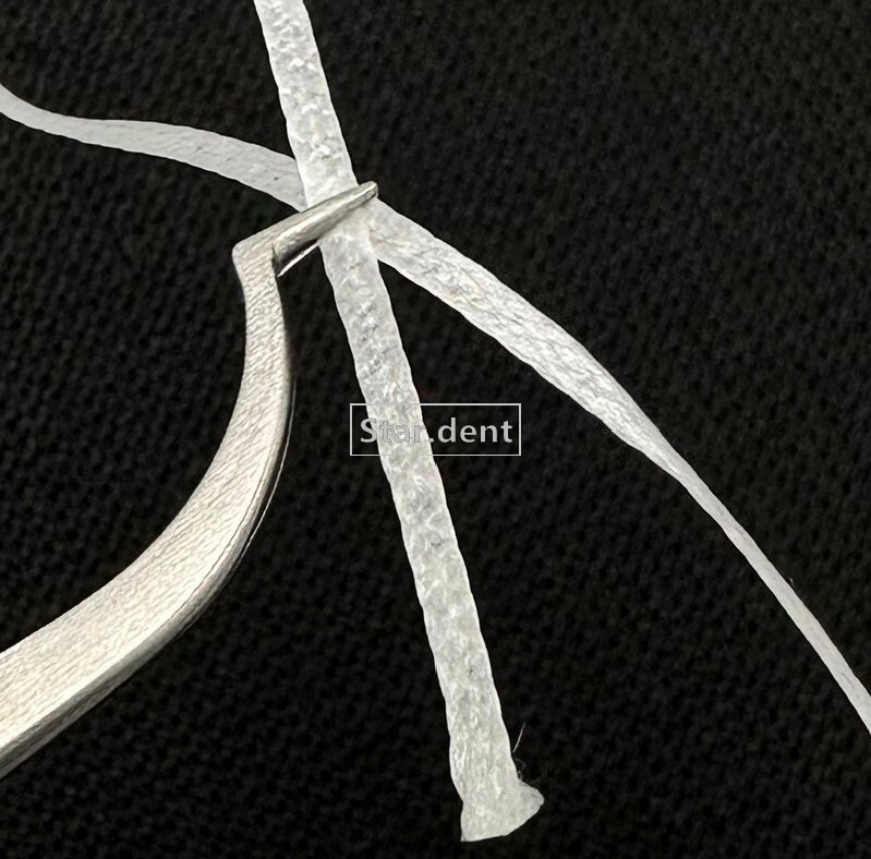 1* Dental Light Cure Bonding Glass Vactrise Flexible Fiber Strip Splint Retainer