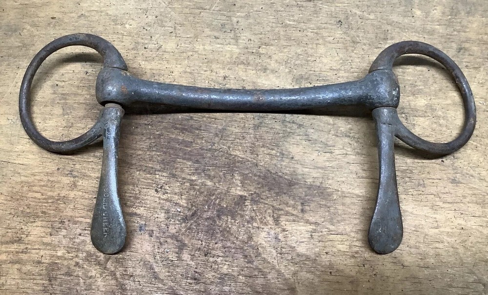 Vintage 1950s Era Solid Cheek Horse Bit