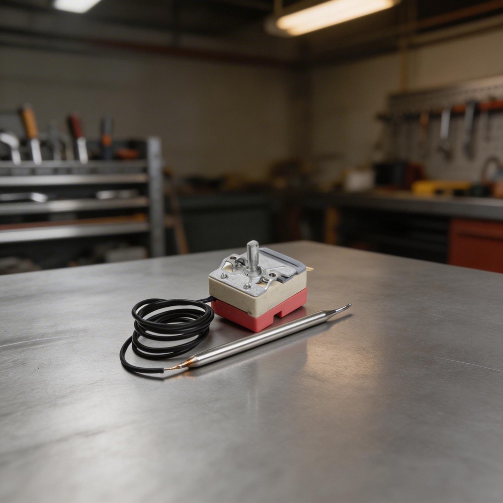 Electric Water Heater Thermostat Limit Switch with Precise Temperature Settings