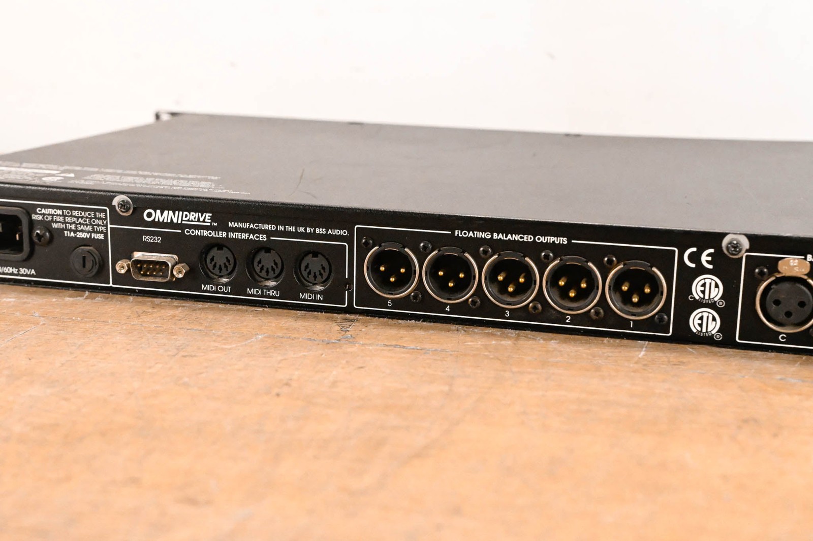 BSS FDS-355 OMNIDRIVE Loudspeaker Management System CG01XS7