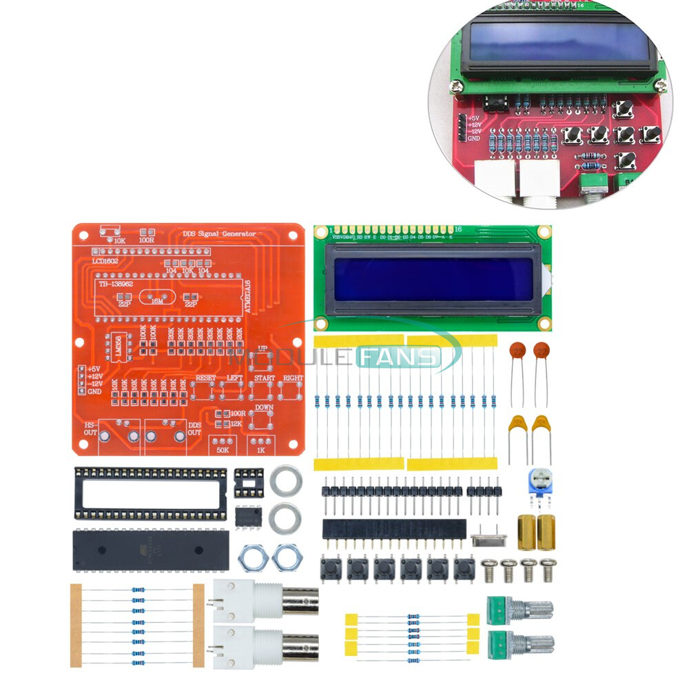 DDS Function AVR Sine/Triangle/Square Wave DIY DDS Signal Generator Module