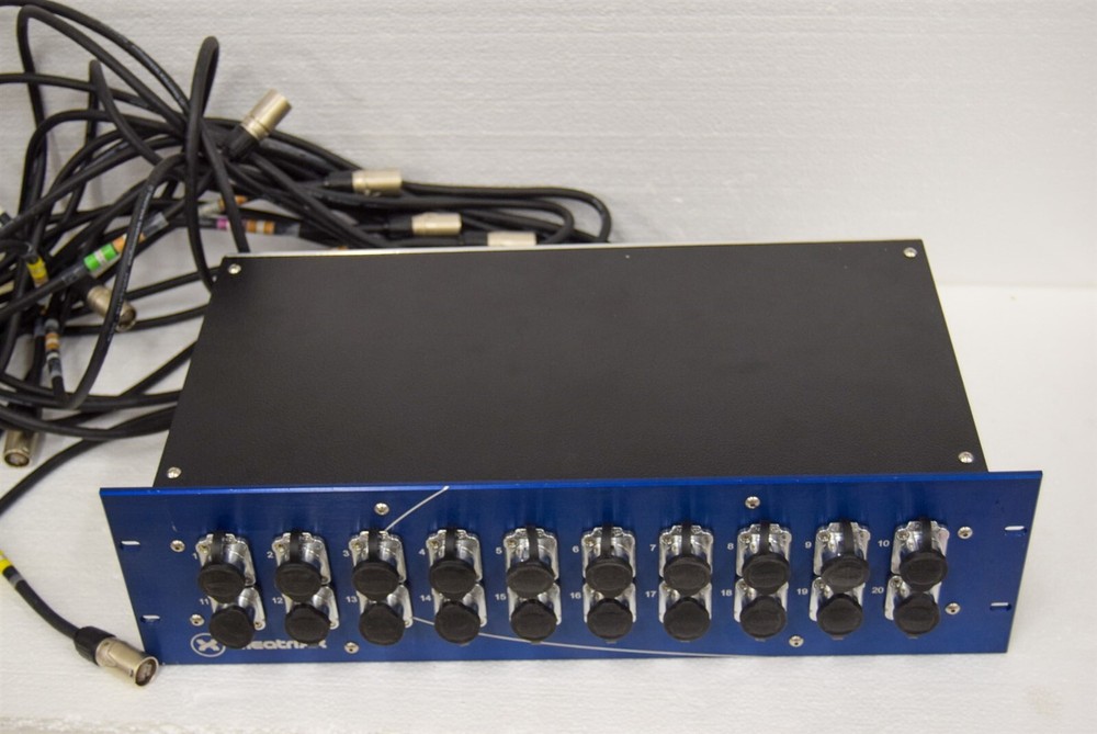 Theatrixx PL-PATCH20XVT9-ETH 20 Port Video Patch Panel(S25)