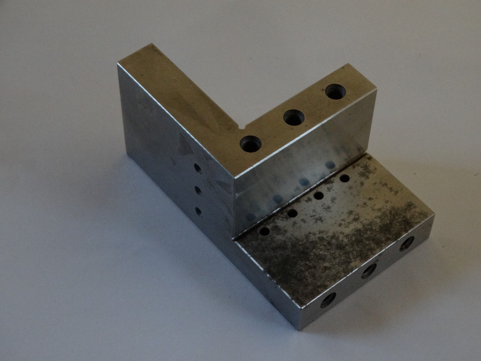 Compound Angle Plate Toolmaker Surface grind 4" x 2.5" x 2" 1/4-20 tapped db #5