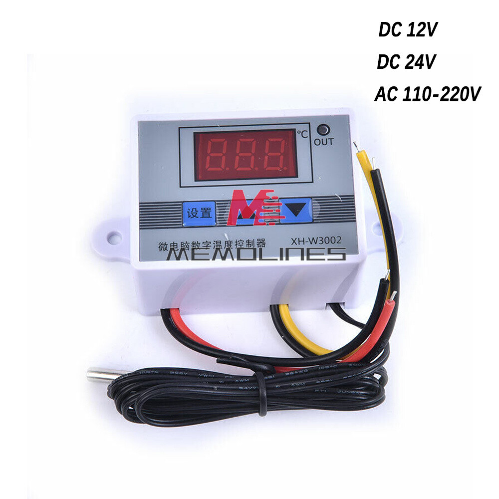 XH-W3002 NTC Digital LED Temperature Controller Thermostat Control Switch DC/AC