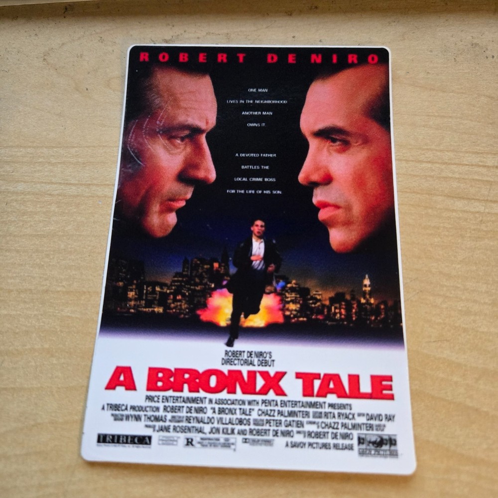 A BRONX TALE STICKER