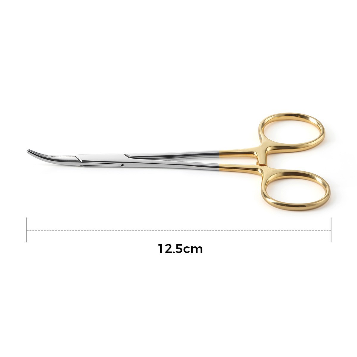 Dental Surgical Hemostat Forceps Instrument Curved & Straight Head