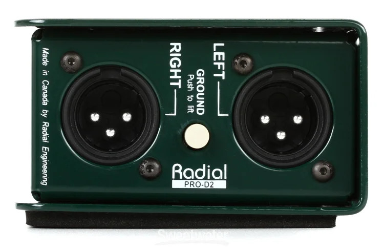 Radial ProD2 2-channel Passive Instrument Direct Box