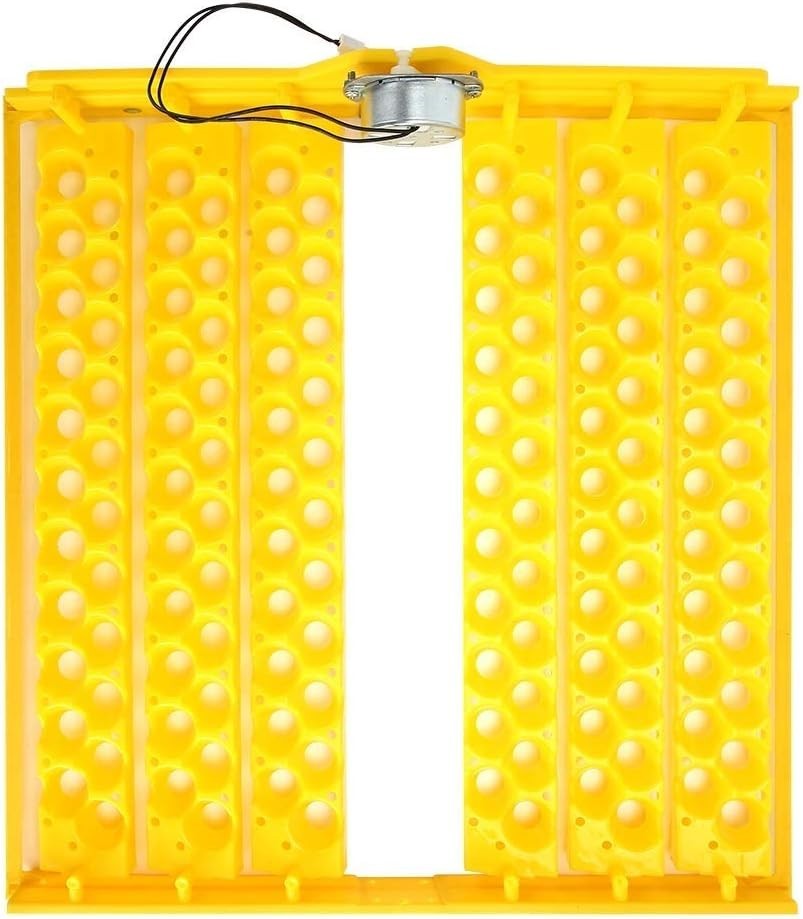 132 pcs Egg Incubator Tray and Automatic Egg Turning Tray for 110V Automatic ...