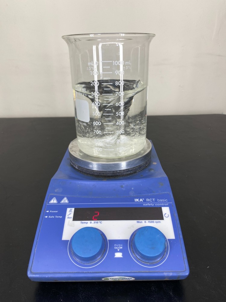 IKA RCT Basic Safety Control Hot Plate Magnetic Stirrer Stirring Digital 120V
