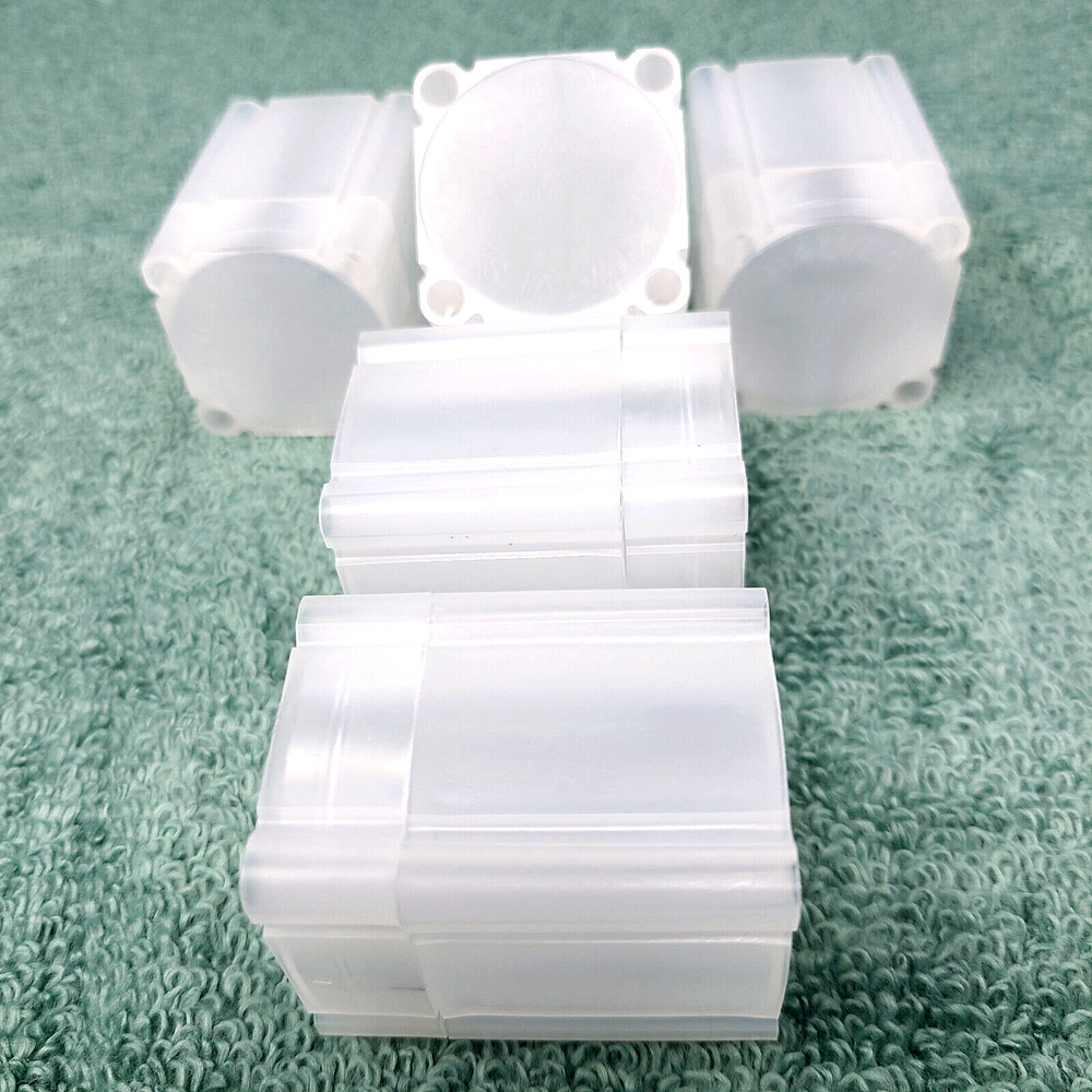 5 Pack Numis Square Coin Tubes Half Dollar size Stackable Storage FREE SHIPPING!