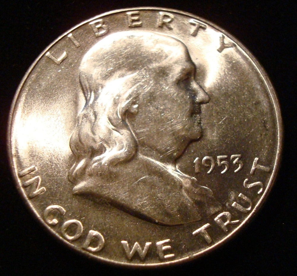 1953-S FRANKLIN HALF DOLLAR