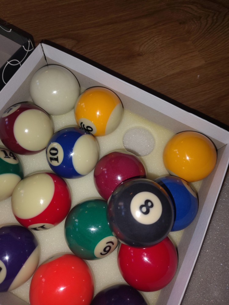 Complete Mint In Box Billiard/Pool Ball Set Very Nice