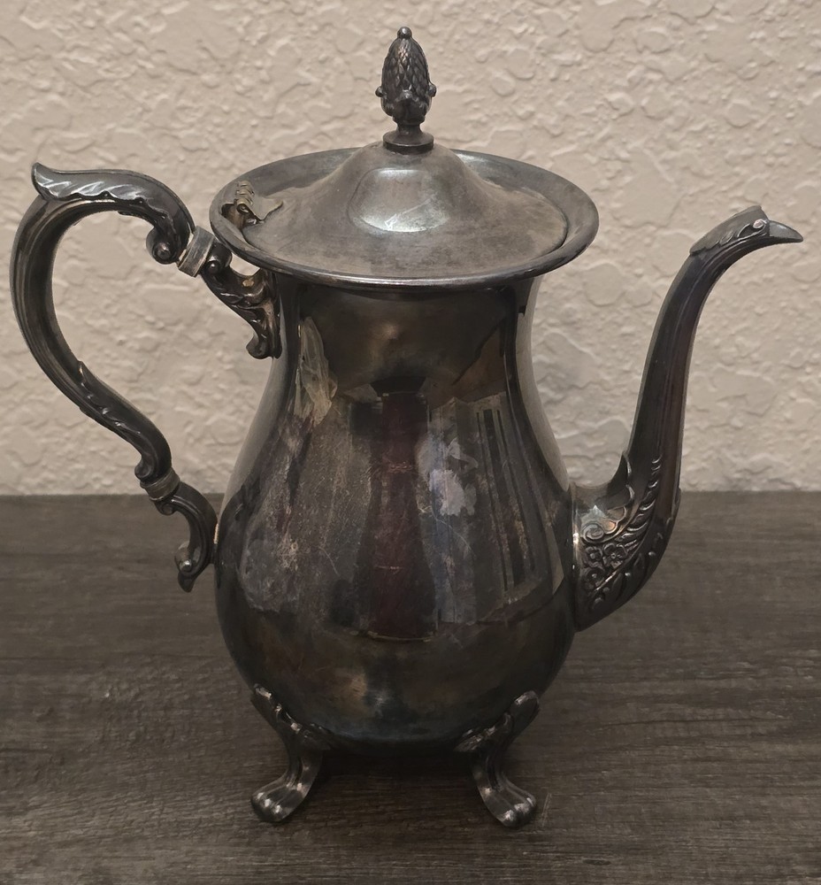 Vintage EPCA Bristol Silver By Poole 110 Tea Coffee Pot
