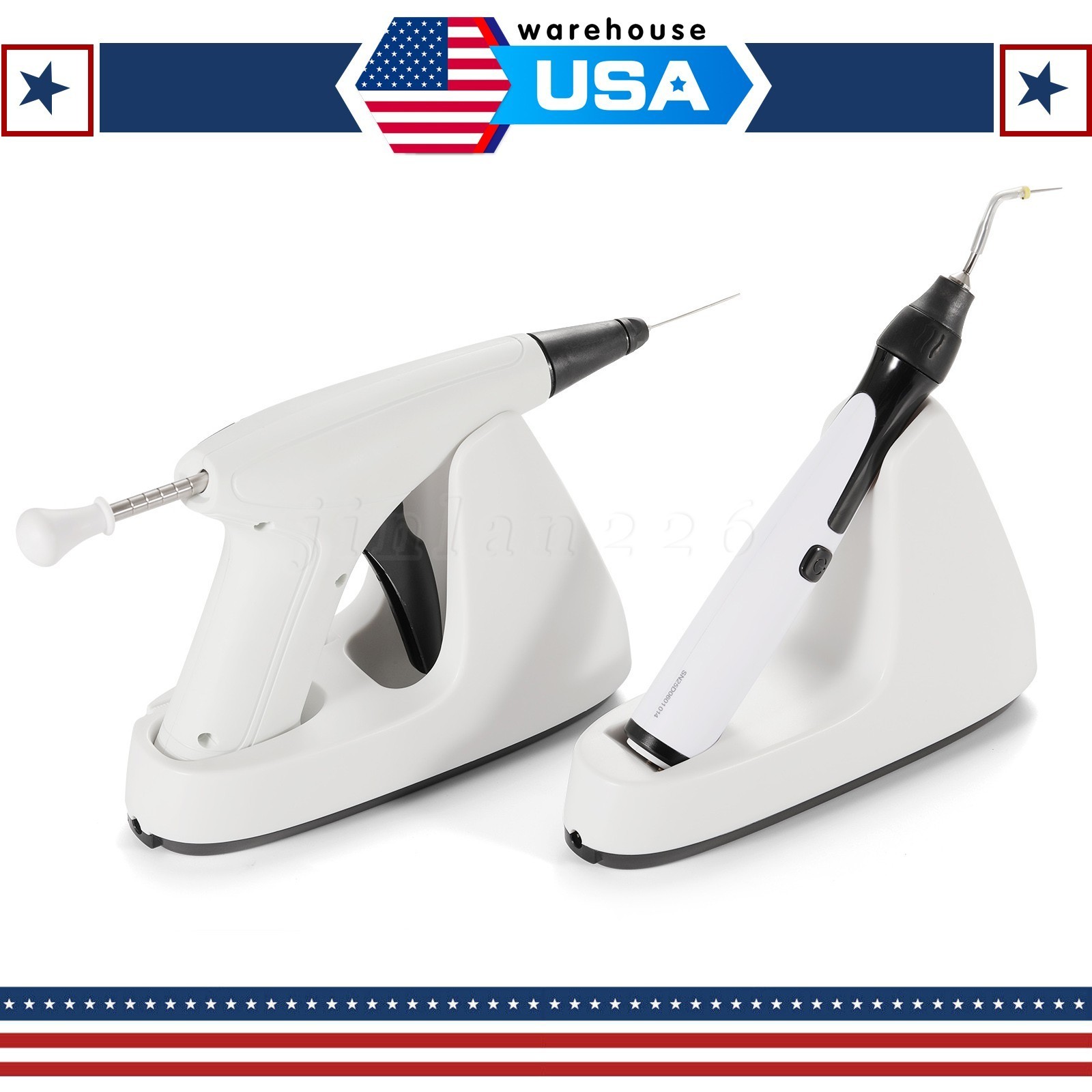 USA Dental Obturation System Gutta-percha Endodontic Heated Gun & Heated Pen