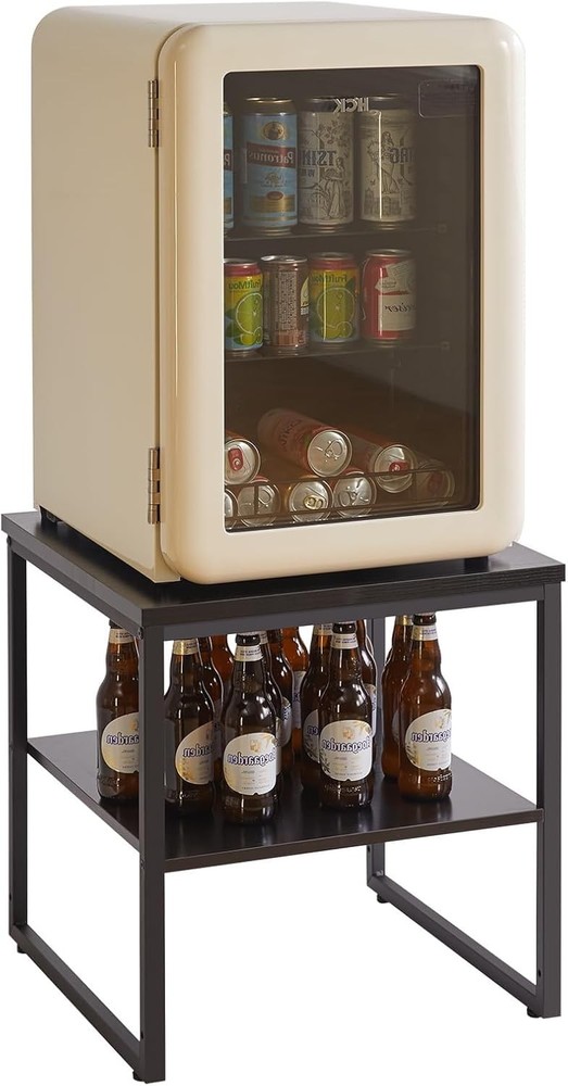 Small Table Stand 20 Inch Multi-Functional Side & Printer Accent Table W/