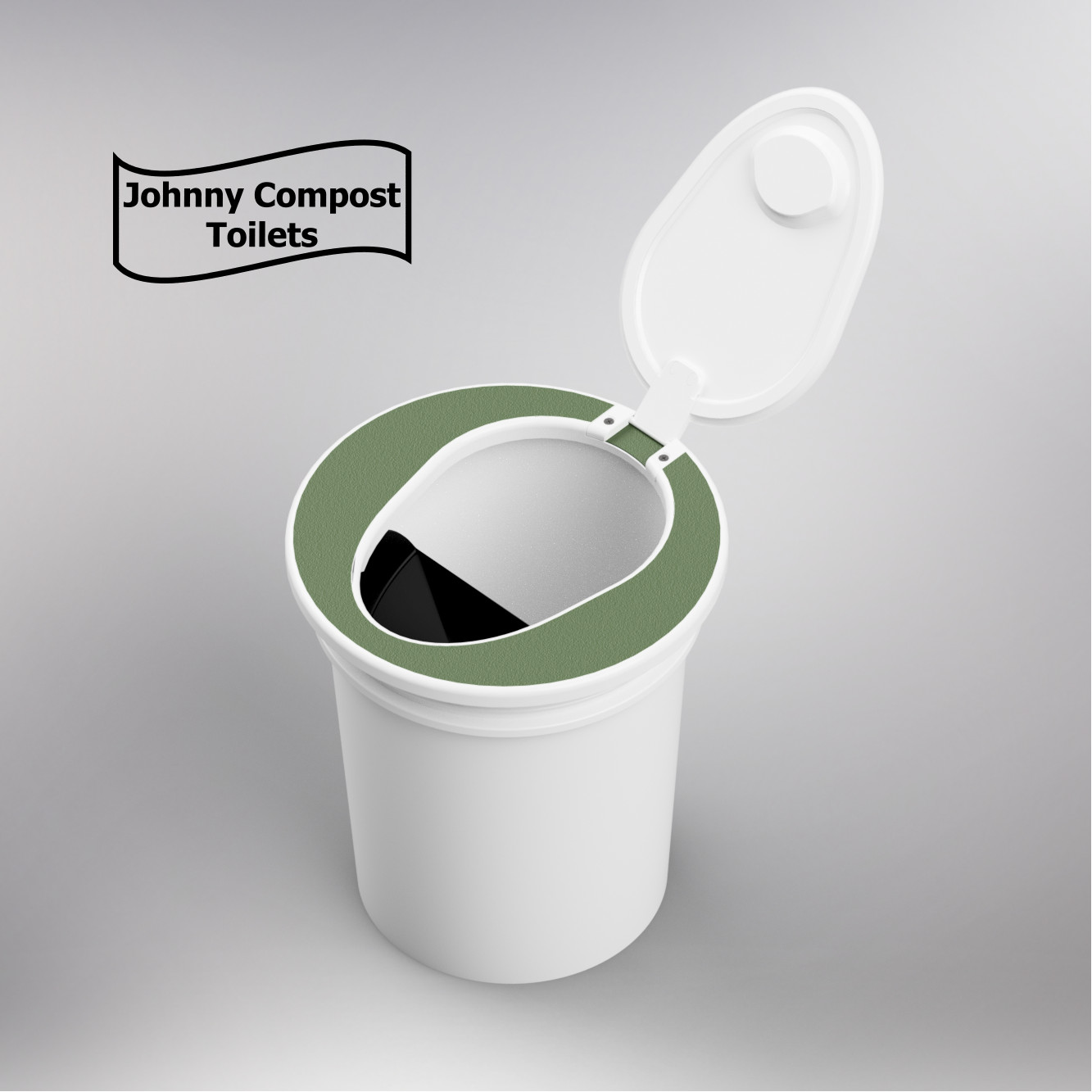 NETTYgo - Composting, Separating Toilet Kit - just add 5 gallon bucket, 13g bag