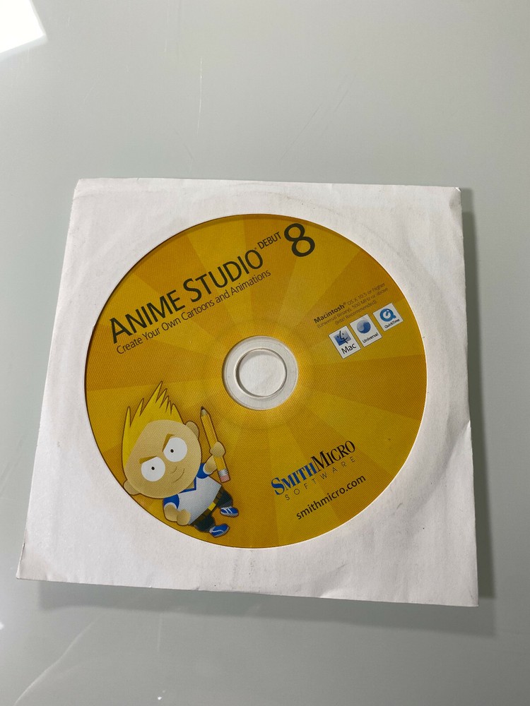 Anime Studio Debut 8, Smith Micro software