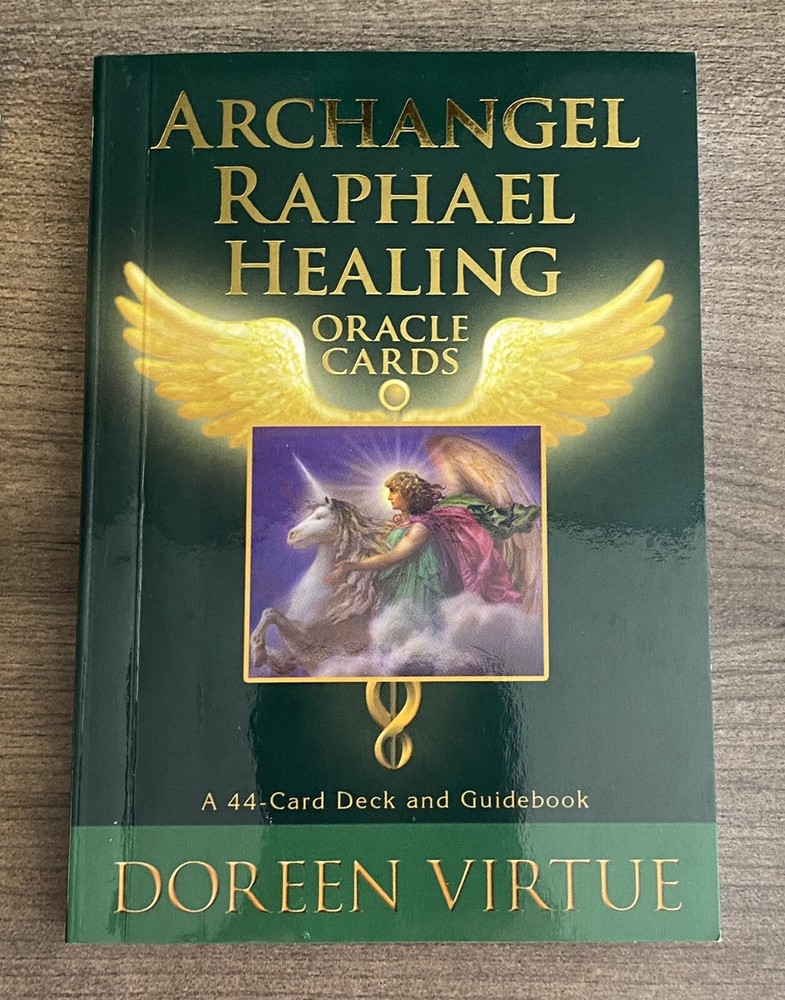 Authentic Archangel Raphael Healing Oracle 44 Cards & Guidebook