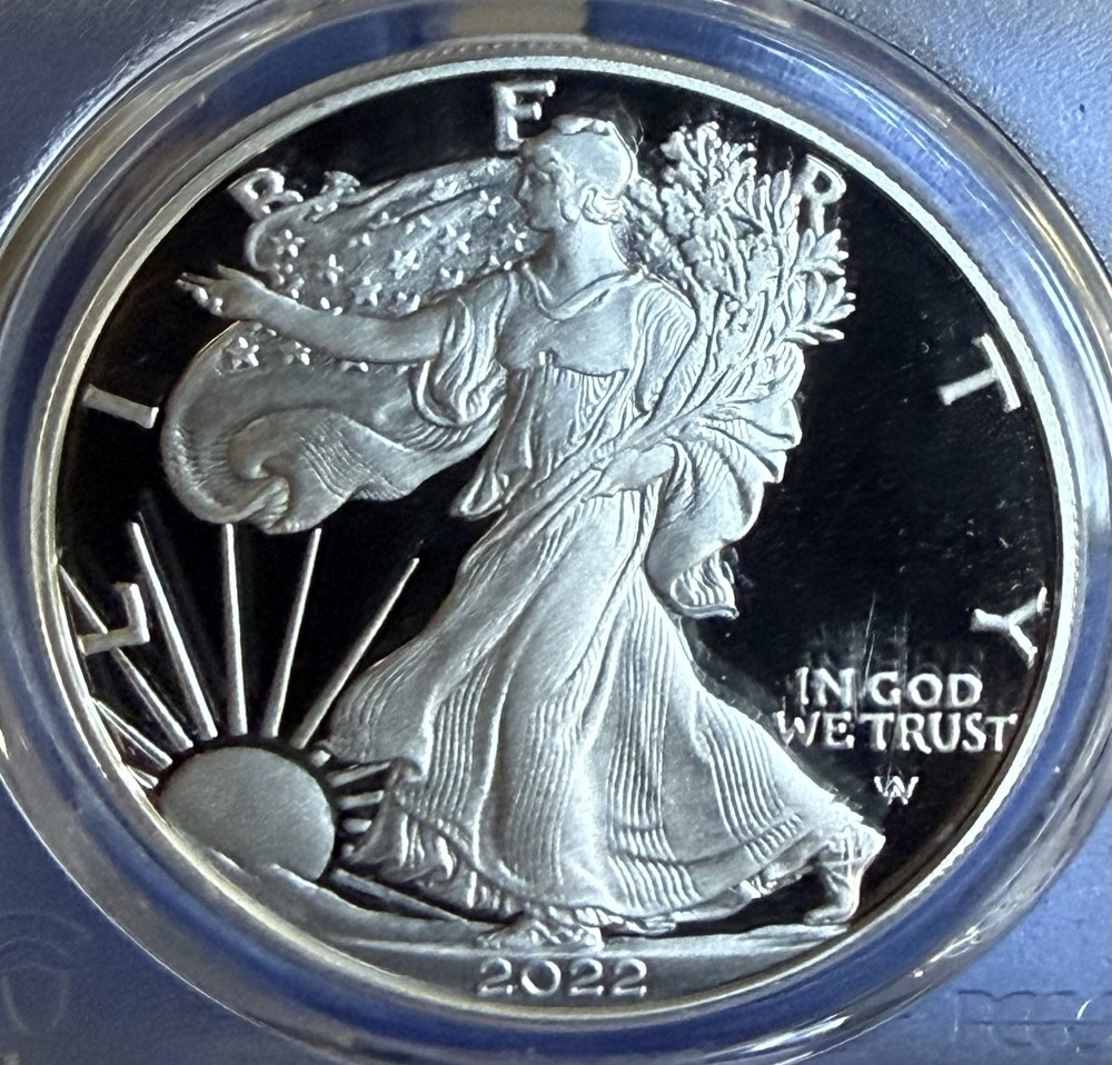 2022-S Proof $1 American Silver Eagle PCGS PR70DCAM