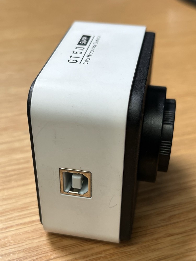 5MP CMOS Color Graphics Accelerated Microscope Camera GT 5.0 5MP