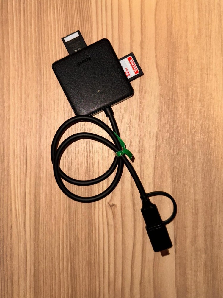 Memory Card Reader, BENFEI 4in1 USB 3.0 USB-C to SD Micro SD MS CF Card Adapter
