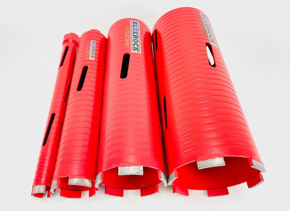 DRY Type 1"-4" Set Diamond Coring Bit - Concrete Core Drill by BLUEROCK ® Tools