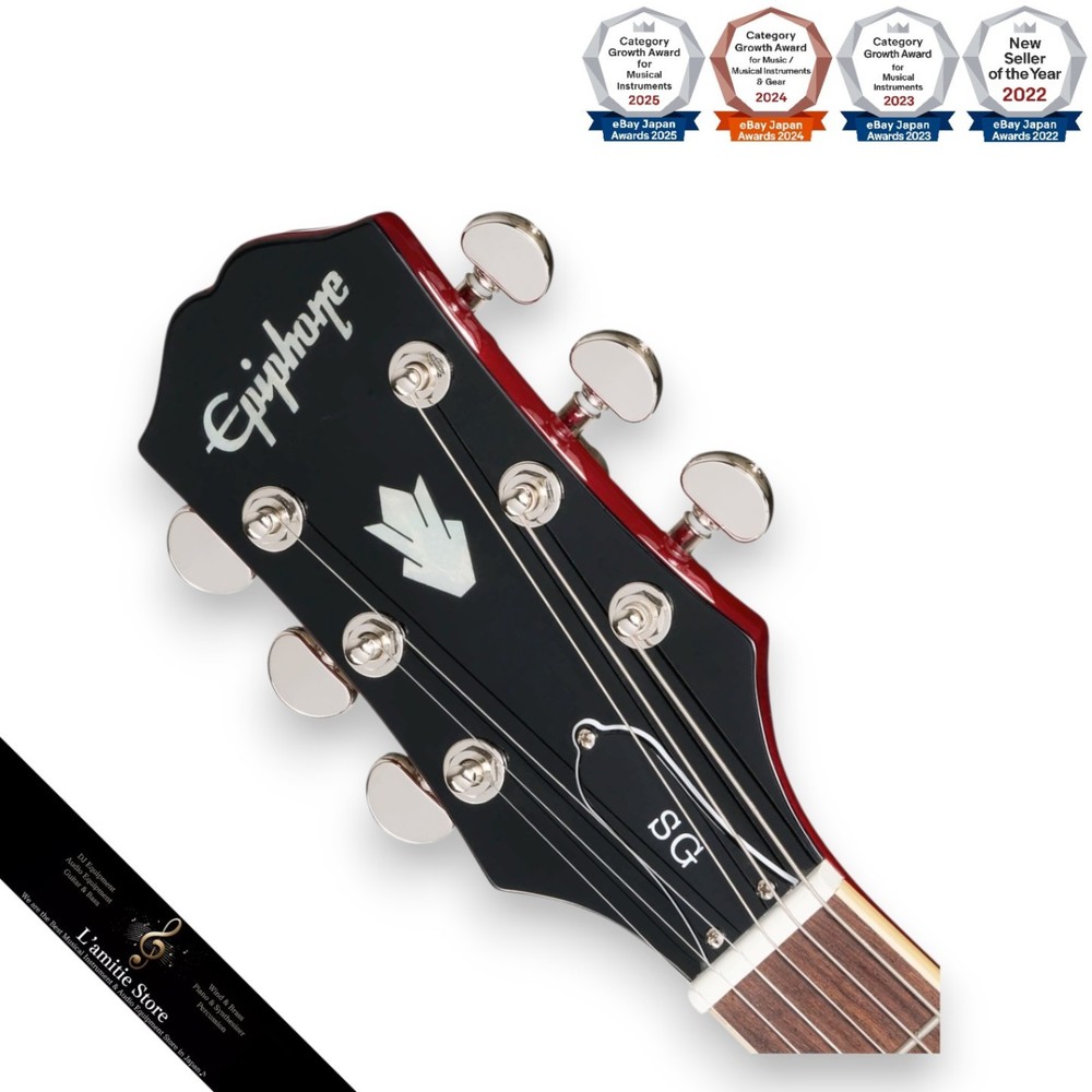 Epiphone LeftHanded SG Standard Cherry Electric Guitar