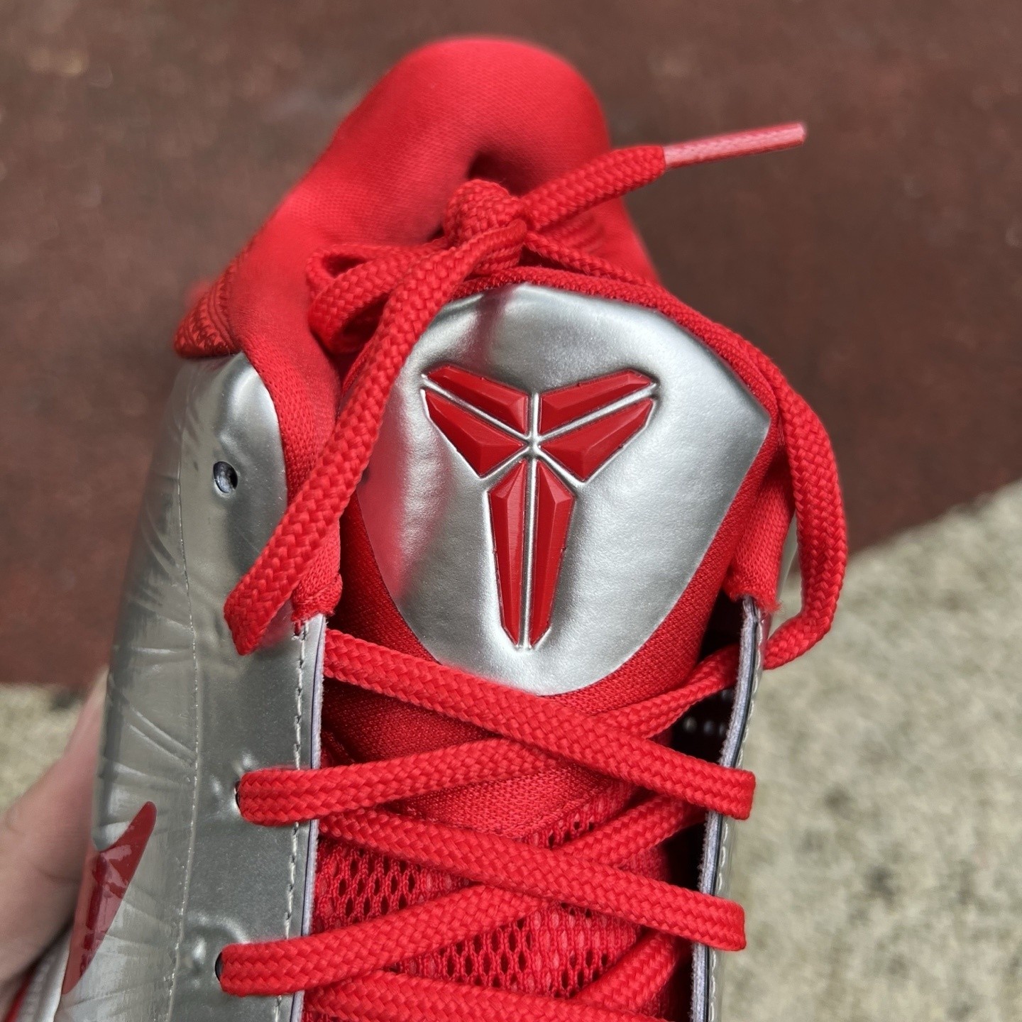 NK Kobe 5 Protro Rookie of The Year Silver Red Basketball SHOES IV2712-001