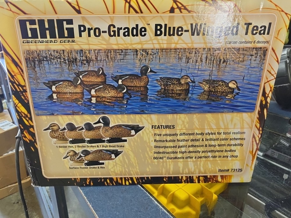 GHG - Pro Grade Blue Winged Teal -  (6 Pack)
