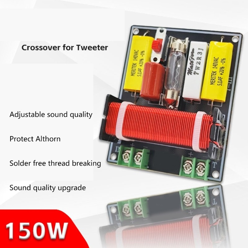 150W Frequency Divider Treble Speaker Crossover DIY Professional Stage Car