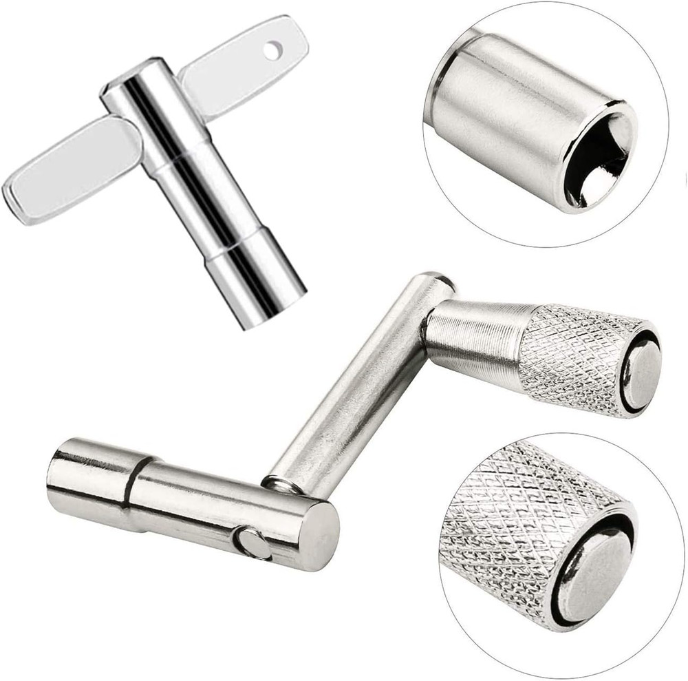Eastrock Drum Keys 3-Pack Drum Tuning Key with Continuous Standard Motion Speed