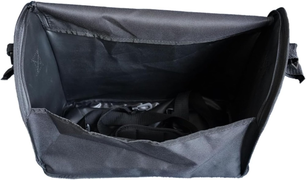 Rollator Walker Storage Bag – Expandable Organizer with Shoulder Strap & Refl...