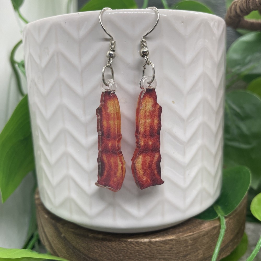 2.5” Bacon Boho Ethnic Retro Drop Dangle Earring Set New Free Ship B858