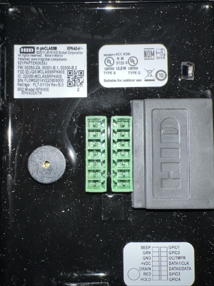 New HID 921PHPTEK0033J Keypad Reader. 2 Available