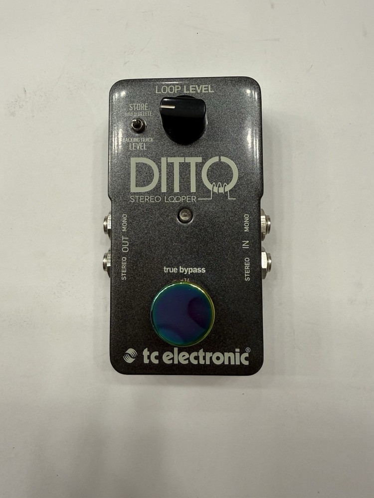 TC Electronic Ditto Stereo Looper Loop Sampler True Bypass Guitar Effect Pedal