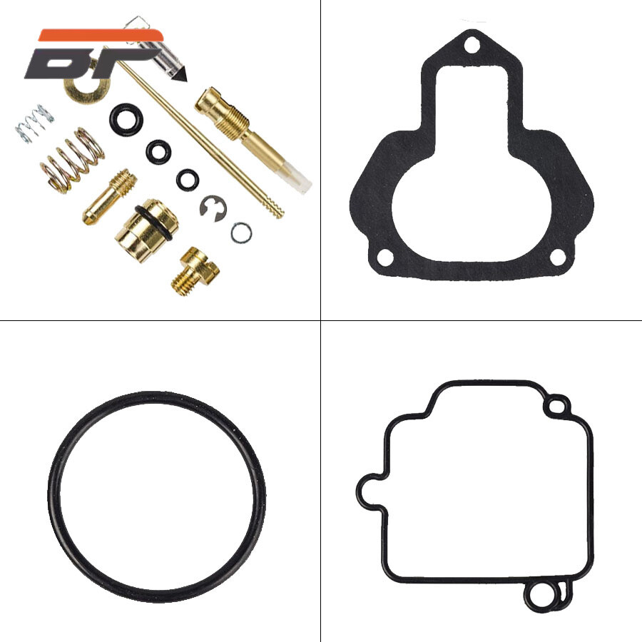 Carburetor Repair Rebuild Kit For Yamaha Big Bear 350 Moto 4 YFM350ER Kodiak 400