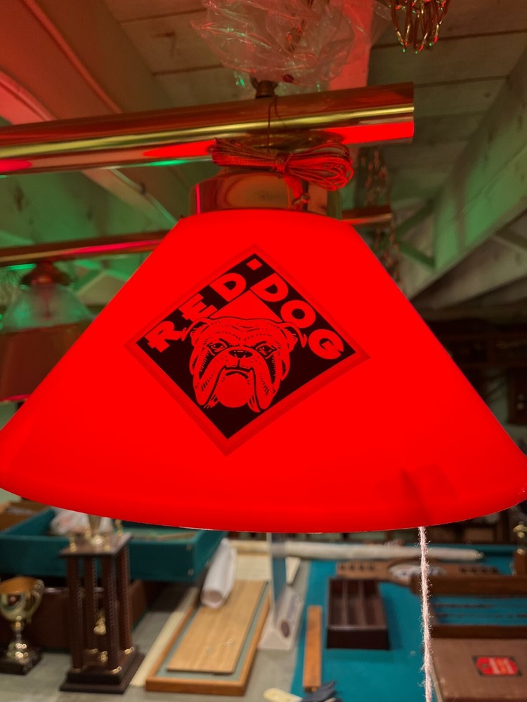Red Dog Pool Lights For Pool Table