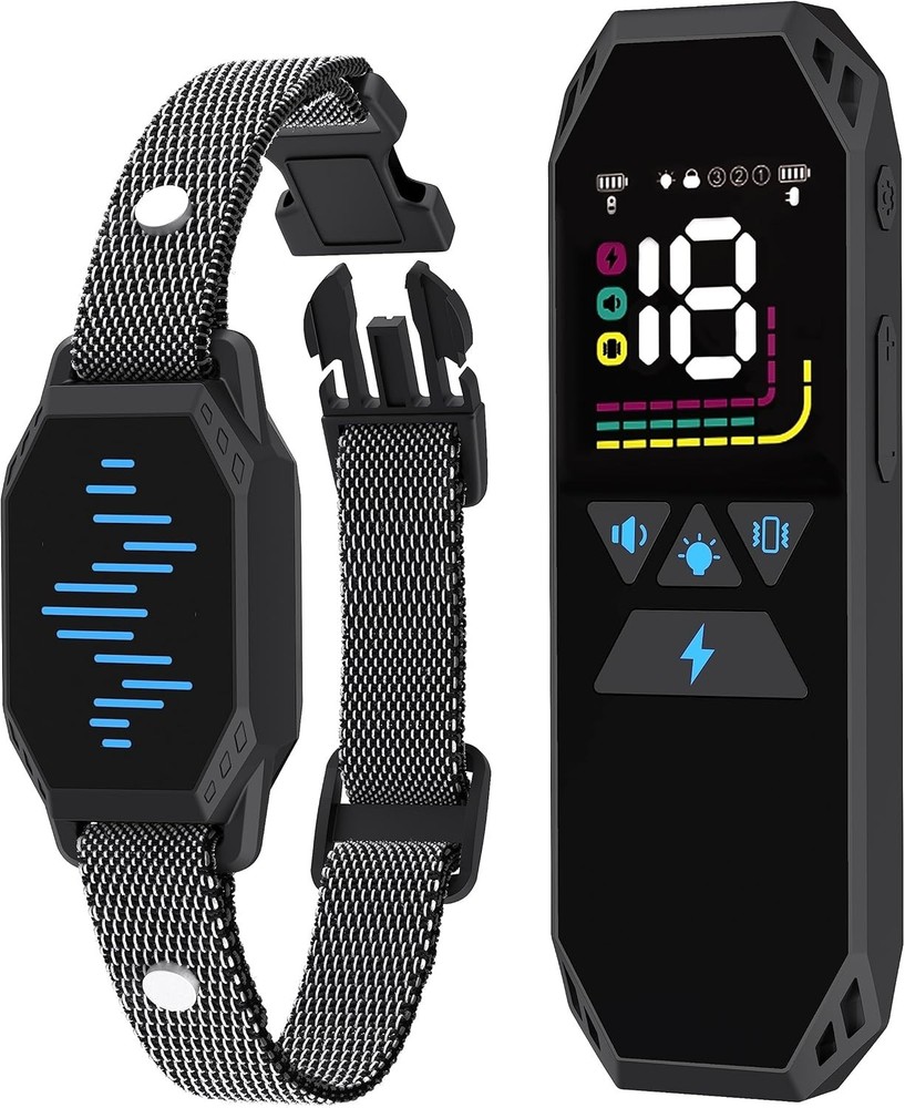 Dog Training Collar with Remote Control, 2500FT Coverage Range and 4 Training...
