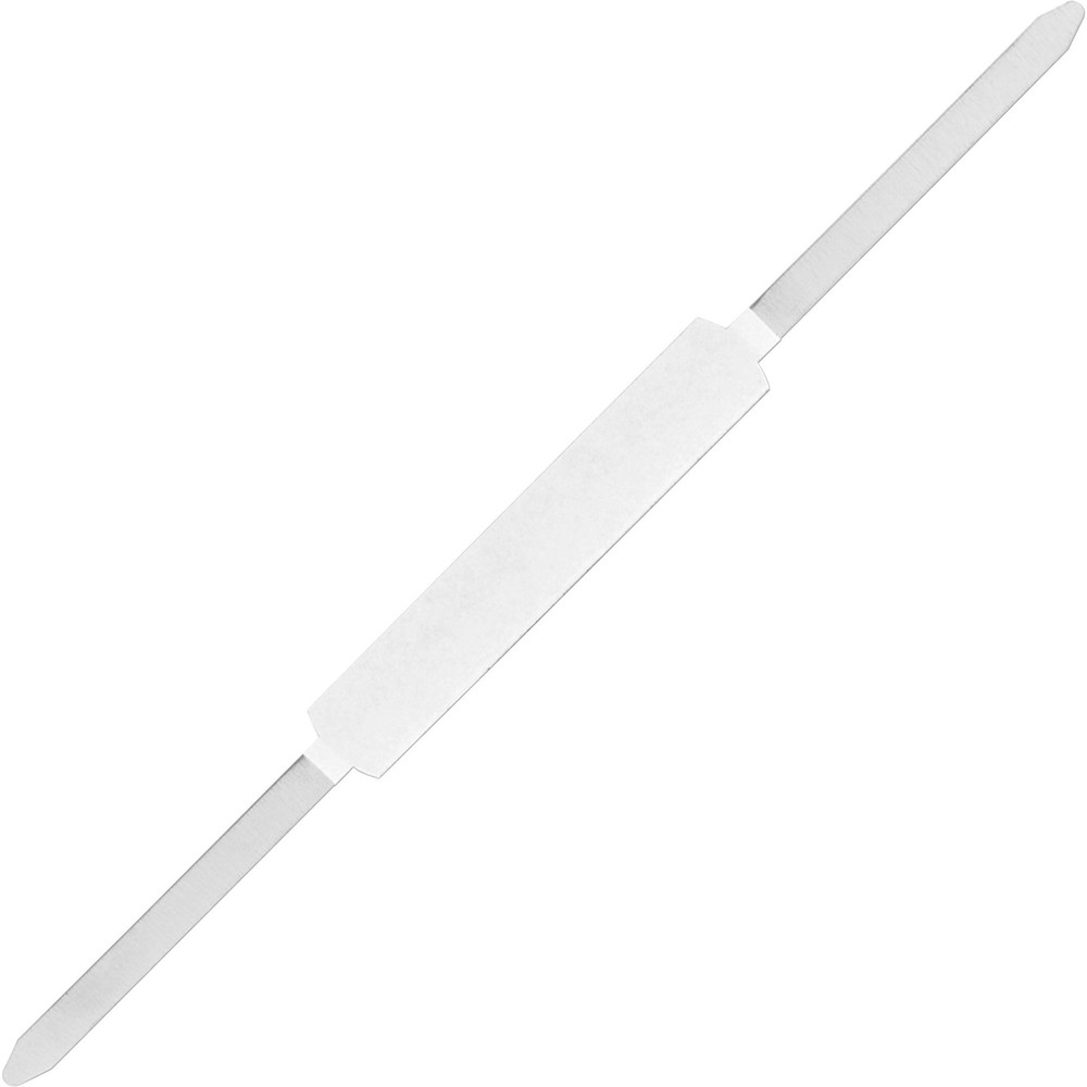 Sparco SA21 Self-adhesive Folder Fasteners 2.75" 100/Box Silver