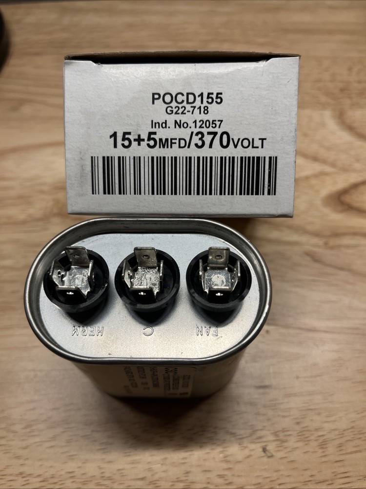 Packard  POCD155  Run Capacitor 370V - NEW