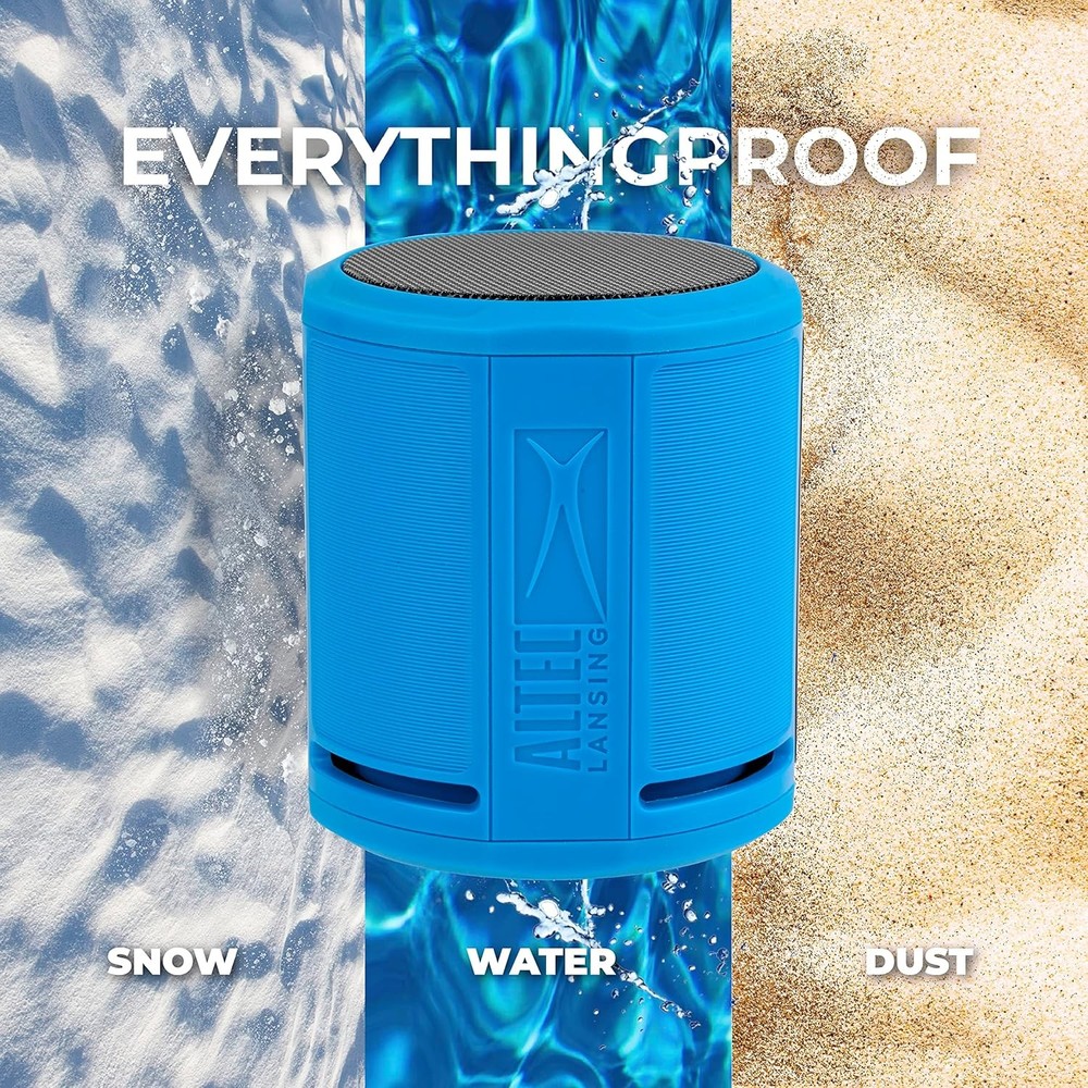 Altec Lansing HydraOrbit EverythingProof Bluetooth Speaker 2-Pack, Blue