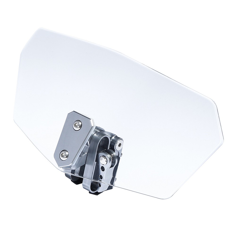 Universal Motorcycle Windshield Extension Spoiler Deflector Fit For Harley