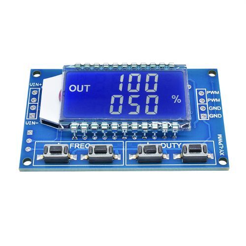 PWM Pulse Frequency Duty Cycle Adjustable Module Square Wave Signal Generator