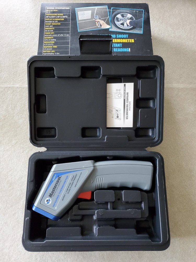 Mastercool 52224A Digital Laser Thermometer