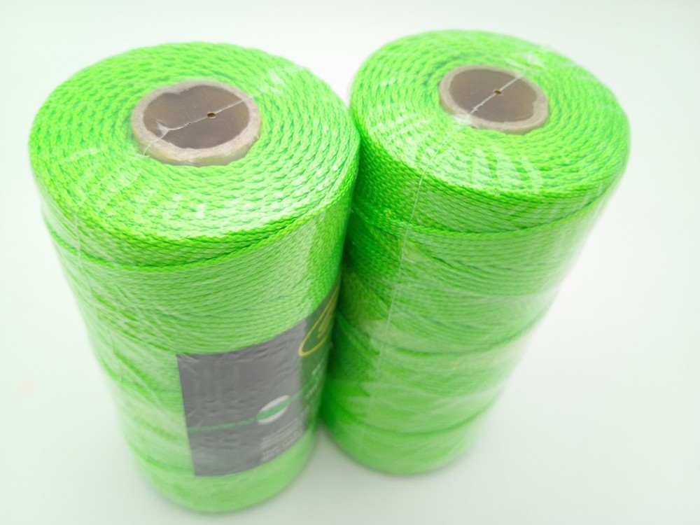 Stringliner Pro 2-Pack Braided Fluorescent Green 1000' Reloadable #18 Nylon Line