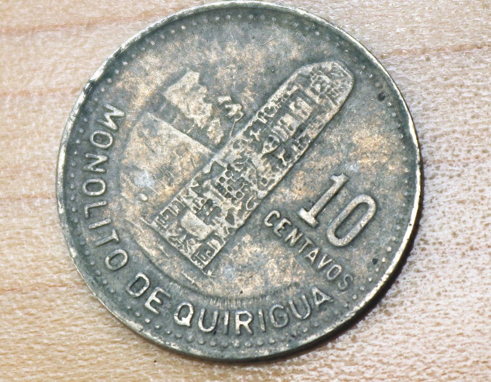 1986 Guatemala 10 Centavos
