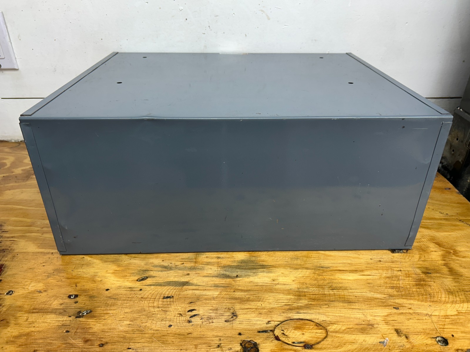 Durham Mfg Two Drawer Cabinet Removable and Divided Approximately 20"W 16"D 8"T