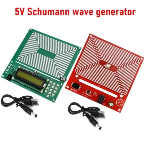 2 Pack Adjustable 0.1HZ-30KHZ For Schumann Wave Frequency Pulse Generator US