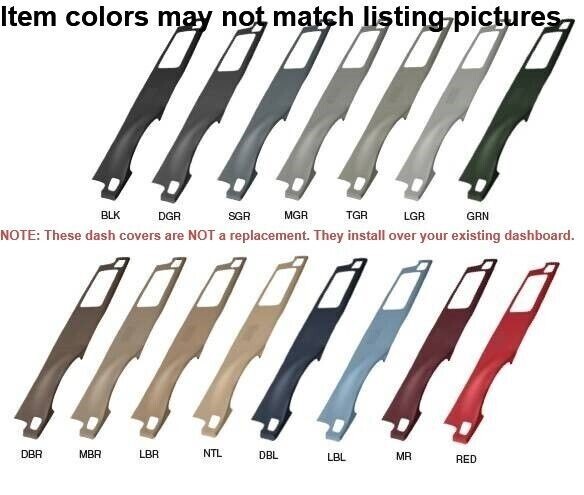 Coverlay Black Dashboard Cover 10-890-BLK Fits 1989-1994 Nissan 240SX New